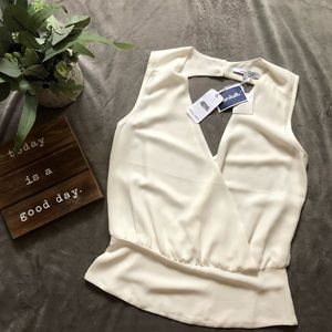 White open blouse